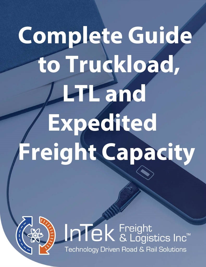 Complete Guide to Truckload LTL and Expedited Freight Capacity eBook cover