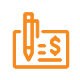 Documenting cost icon